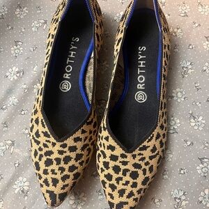 Rothy's Leopard Print Flats